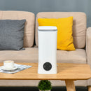 HOMCOM 2L Cool Mist Humidifier Ultrasonic Air Humidifier with 7-Colour Lights, 3 Adjustable Mist Mode, Auto Shut Off, 8-10 Working Hours for Home, White