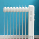 HOMCOM 2180W Oil Filled Radiator, 9 Fins, Portable Heater W/ Timer, Thermostat Control