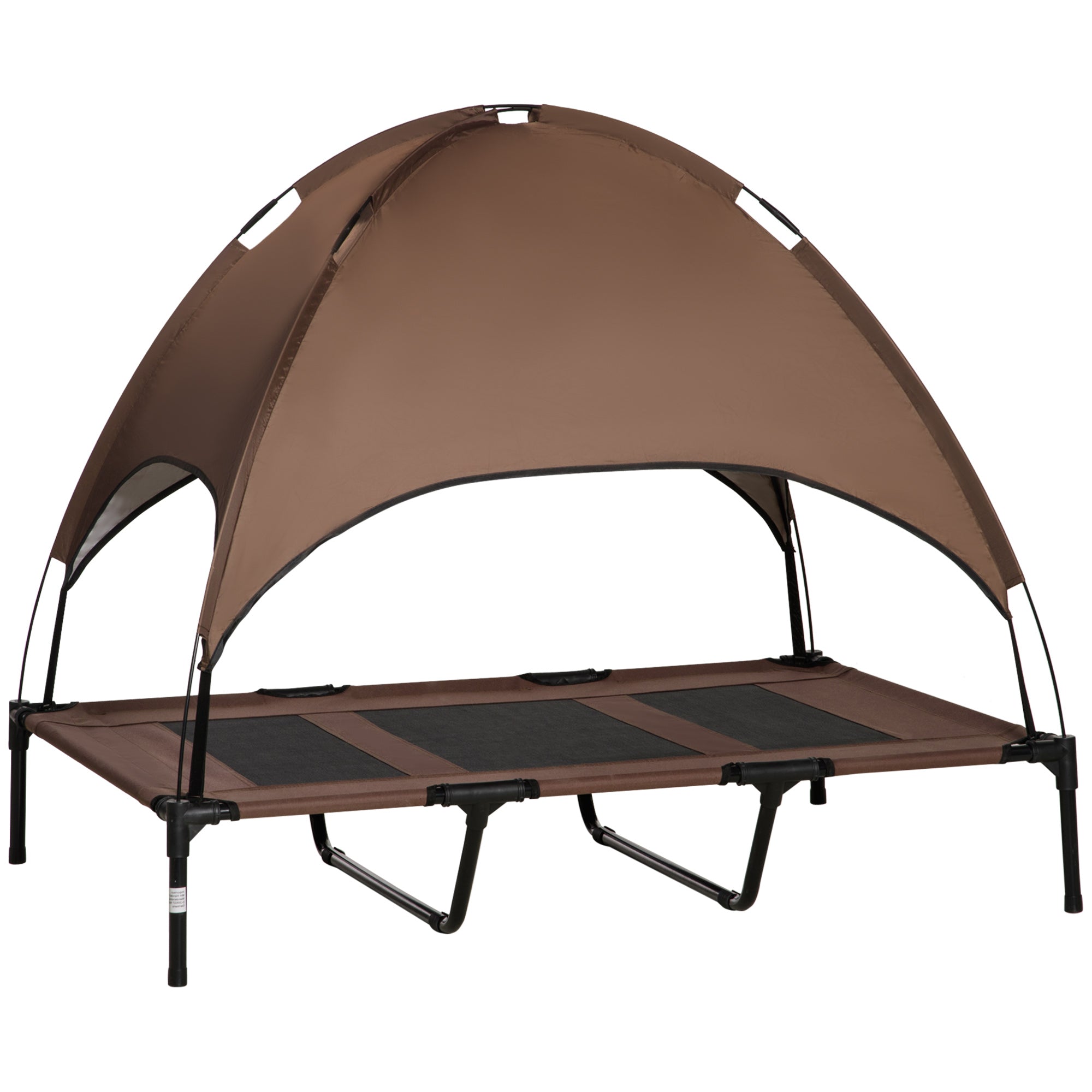 Raised dog bed with canopy online