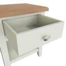 Salisbury Pure White Lamp Table 1 Drawer 40 x 36 x 47 cm
