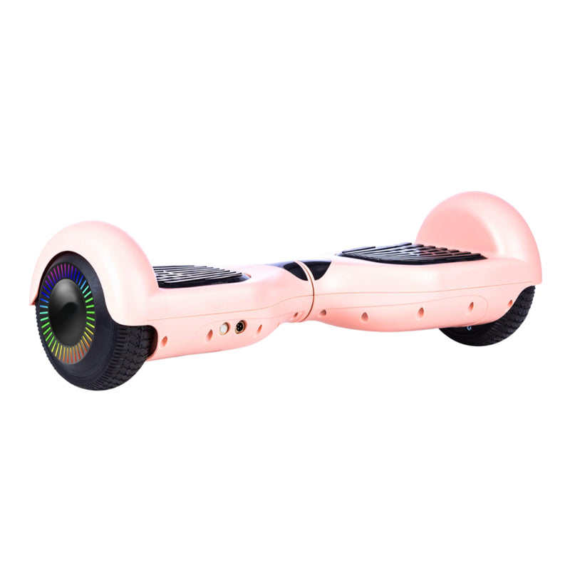 Zimx Hoverboard HB2 With LED Wheels - Blush Pink