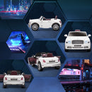 HOMCOM  Kids Electric Ride On Car Bentley 12V - White