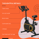 SPORTNOW Exercise Bike Stationary Bike with LCD Display for Home Cardio Workout
