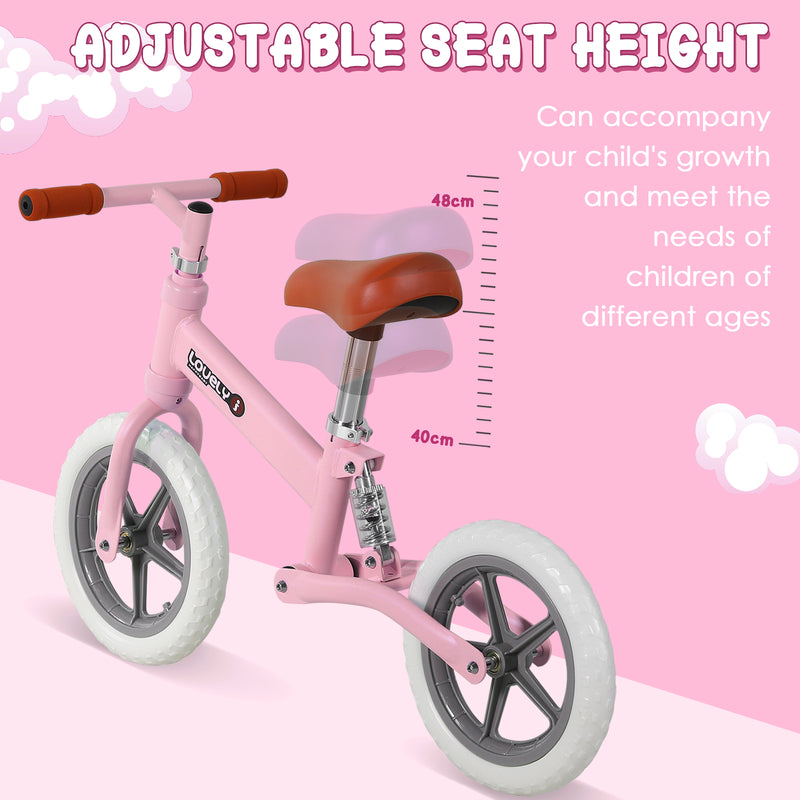 Toddler Balance Bike - Pink