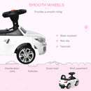 HOMCOM Baby Ride On Sliding Car - White
