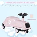 Kids Ride On Wiggle Car - Pink