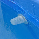 Outsunny Blue Swimming Pool with Steel Frame & Filter 315L x 225W x 75H cm