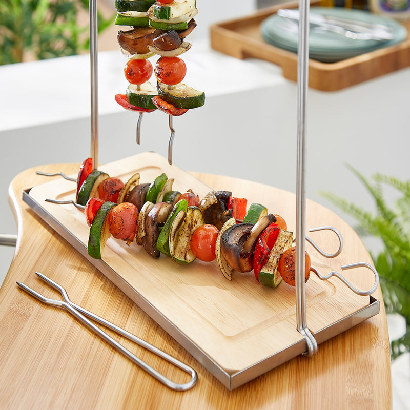 Tower BBQ Hanging Skewers with Stand 6 piece