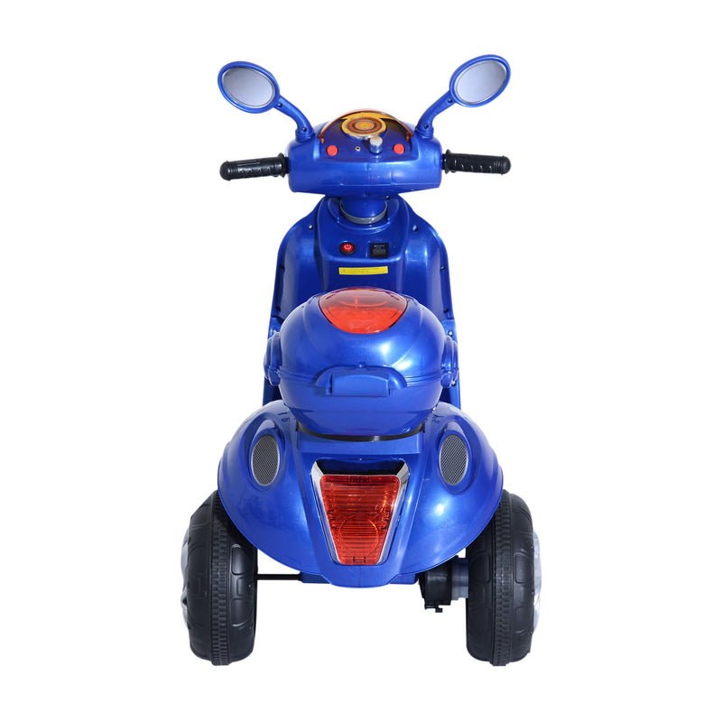 Electric Ride on Toy Tricycle Car - Blue