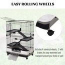Pawhut Multi-Level Small Animal Cage