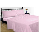 Lewis's Brushed Cotton Sheet Set- Pink