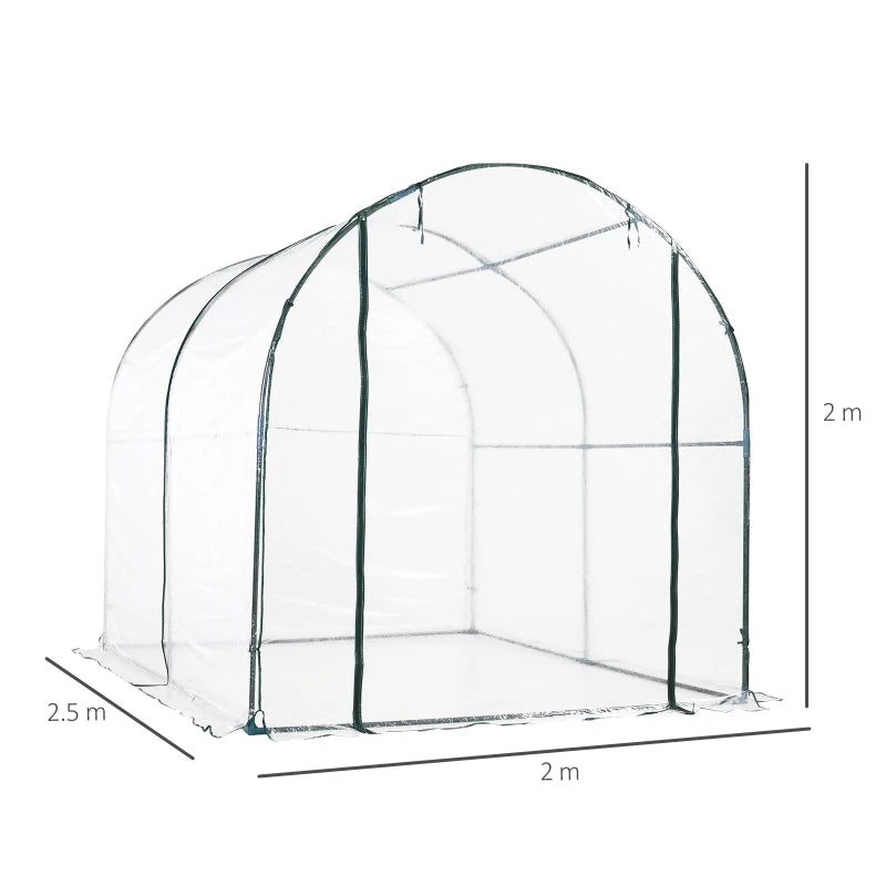 Outsunny Walk in Transparent Greenhouse