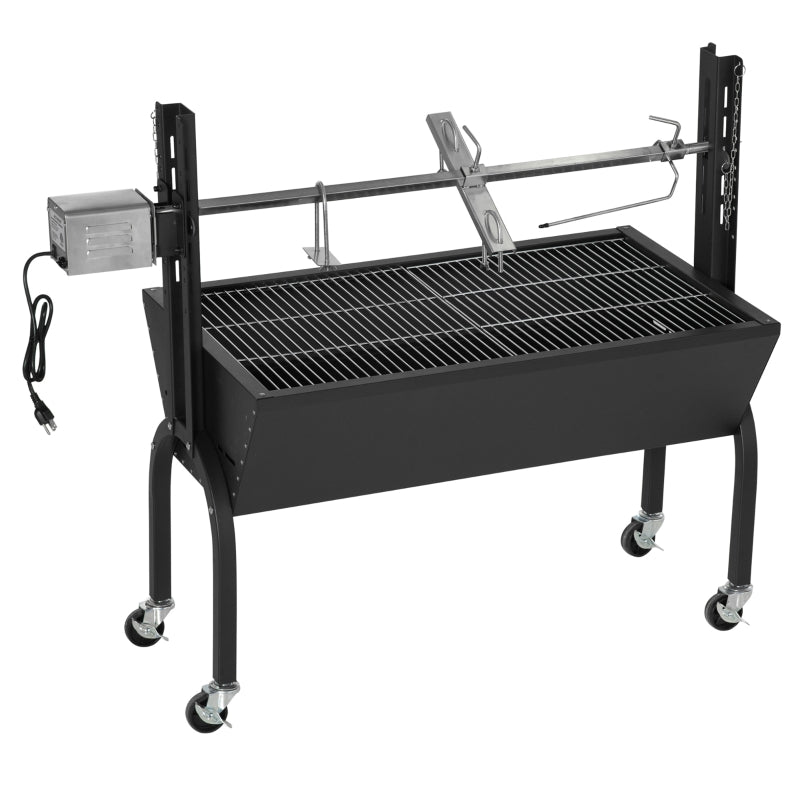 Outdoor deals rotisserie grill