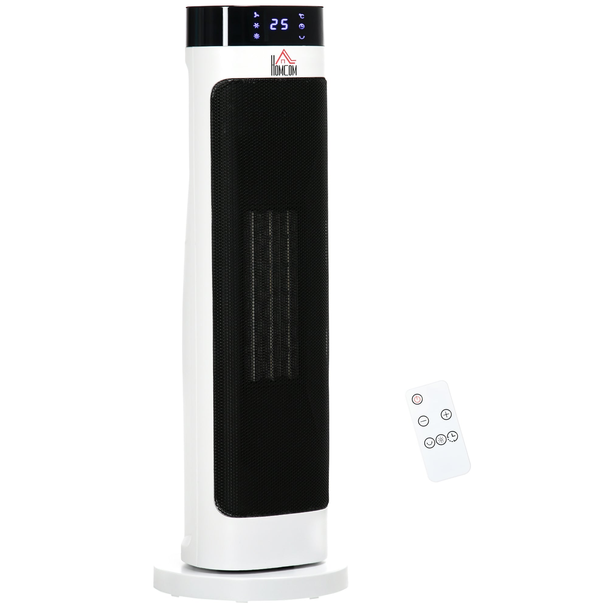 Freestanding Ceramic Space Heater Fan Heater w/ 3 Heat Settings