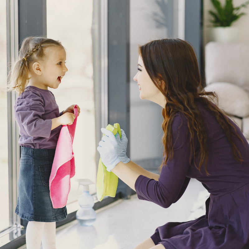 SPRING CLEANING HACKS FOR A BUSY PARENT
