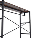 Lifeideas 2 Tier Clothing Rack with Storage Shelves