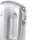 Livingandhome 250W Silver Hand Mixer Electric Whisk With 5 Speeds