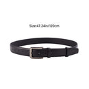 Modishion Leather Belt with Metal Pin Buckle