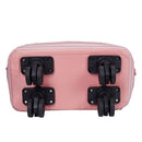 Modishion Pink Wheeled Expandable Travel Bag Wet Dry Split