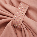 Oversized Plain Shawl Wrap - Pink