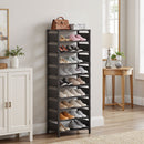 Lifeideas 10-Level Steel and Fabric Shoe Rack