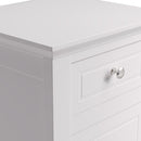 Cottonfy UK Wooden Nightstand with Drawer