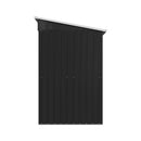 Breeins 4x6FT Metal Pent Roof Garden Tool Shed