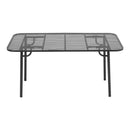 Breeins Outdoor Garden Metal Table