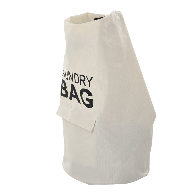 Lifeideas Adjustable Straps Laundry Backpack Bag, Portable Storage Clothes Bag