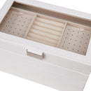 Sheonly 4-Tier Jewellery Storage Box with Transparent Lid