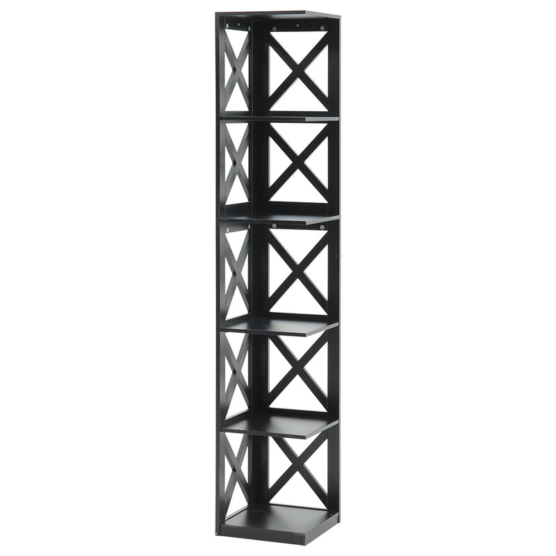 Livingandhome Freestanding 5-Tier Display Rack