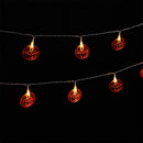 Smiley Pumpkin String Lights Decoration