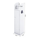 Livingandhome Durable MDF Bathroom Cabinet