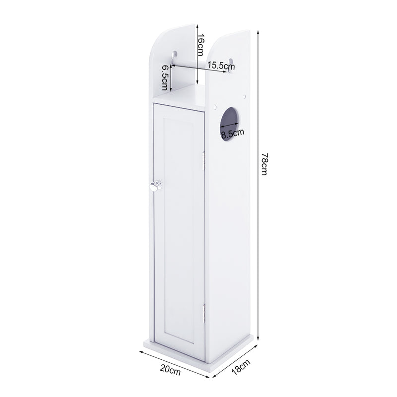 Livingandhome Durable MDF Bathroom Cabinet