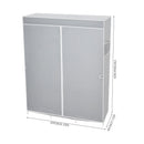 Portable Wardrobe With Non-Woven Fabric Cover