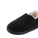 Non-Slip Fluffy Winter Slippers - Black
