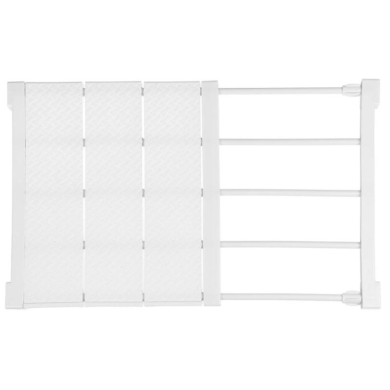 Lifeideas Expandable Closet Tension Shelf Rod and Storage Layer Dividers