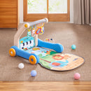 Livingandhome 2in1 Baby Play Mat and Walker with Musical Keyboard