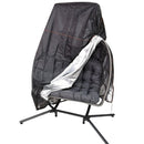 Samuel Alexander Double Egg Garden Chair Covers Waterproof Protective Outdoor Anti UV Windproof Heavy Duty Swing Chair Cover With Zipper For Egg Chair