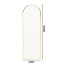 Cottonfy UK Arch Full Length Wall Mirror