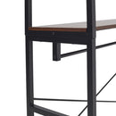 Lifeideas 2 Tier Clothing Rack with Storage Shelves