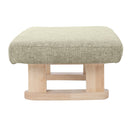 Livingandhome Minimalist Linen Footstool Seat
