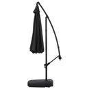3M Large Banana Cantilever Patio Parasol For Outdoor Sunshade And Rain With Fillable Base On Wheels