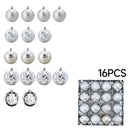 Lifeideas 16-Piece Christmas Ornaments Set For Tree Decorations