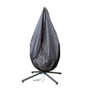 Samuel Alexander 115x190cm Hanging Egg Chair Cover For Garden Swing Chair Hammock Garden Furniture Covers Waterproof For Standing Egg Chair Heavy Duty Zipper Balcony Furniture