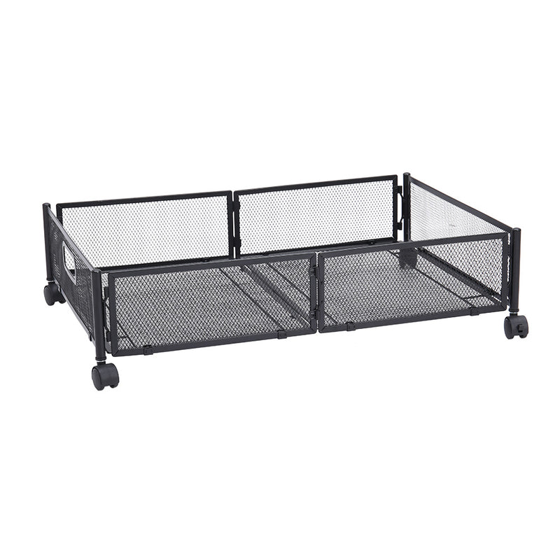 Lifeideas Metal Underbed Wheeled Storage Container