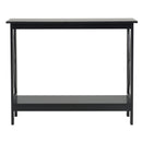 Livingandhome 2-Tier Narrow Hallway Console Table