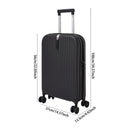 Livingandhome 20-Inch Foldable Travel Suitcase
