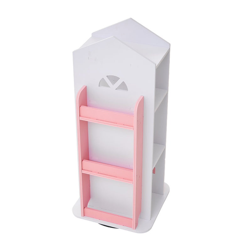 Kidkid Castle Style Rotating Kids Book Rack