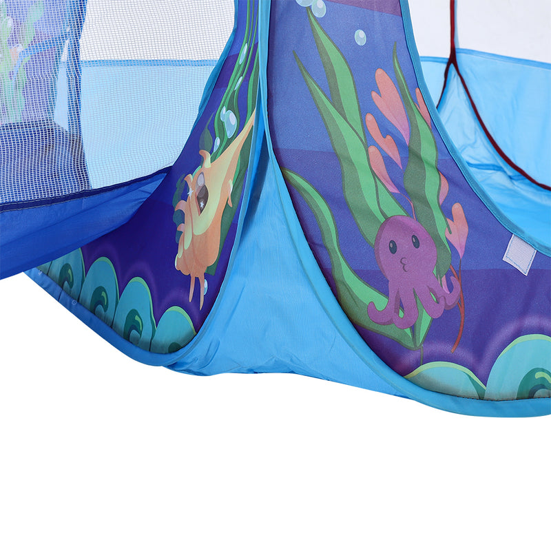 Kidkid 3-in-1 Kids Pop-Up Play Tent Set with Tunnel Playhouse